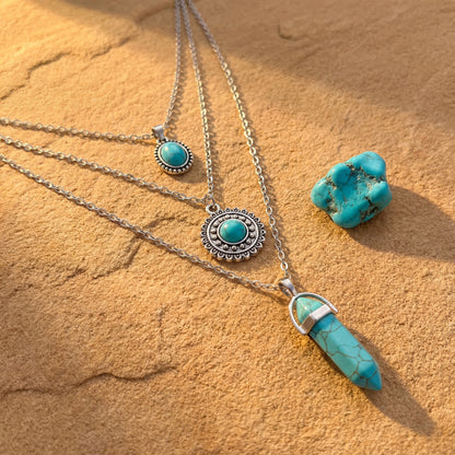 Sacred Stone Layer Necklace